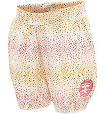 Hummel Shorts - hmlAlba - White w. Dots