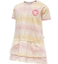 Hummel Dress - hmlAlba - White w. Dots