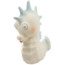 Oli & Carol Bath Toy - Natural Rubber - Seahorse - White