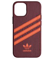 adidas Originals Etui - iPhone 12 mini - Bordeaux/Orange