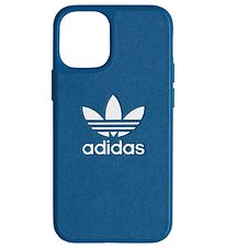 adidas Originals Etui - iPhone 12 mini - Blau m. Logo