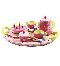 Djeco Toy - Wood - Tea Set - Rose