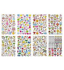 Playbox Klistremerker - 500 stk. - Prinsesser/Dyr/Blomster/mm.
