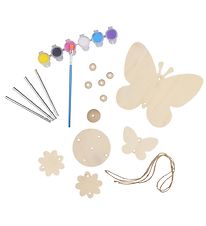 Playbox Kreativt sett - DIY - Vindklokker m. Sommerfugler