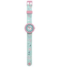 Djeco Horloge - Mint Groen m. Paard