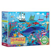 Eeboo Puzzle - 20 Briques - La vie en mer