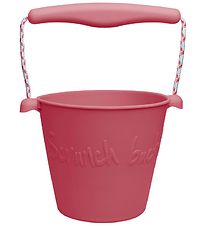 Scrunch Seau - Silicone - 13 cm - Cherry Red