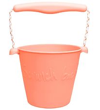 Scrunch Seau - Silicone - 13 cm - Coral