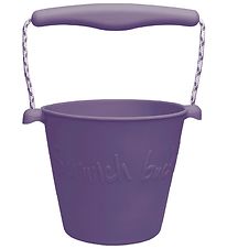 Scrunch Seau - Silicone - 13 cm - Dark Purple