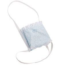 Asi Aukahlutir fyrir dúkku - Kerrupoki - 36-46 cm - Hvítt/Ljósbl