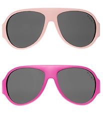 Mokki Sonnenbrille - Click & Change - 10 Teile - Pink