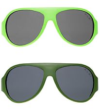 Mokki Sunglasses - Click & Change - 10 parts - Green