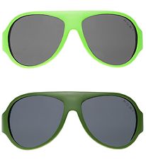 Mokki Sunglasses - Click & Change - 10 parts - Green