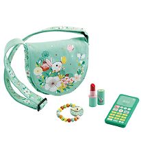 Djeco Tas m. Accessoires - Lucy's - Mint m. Konijn