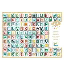 Djeco Stickers - 300 st. - 3D-Alphabet