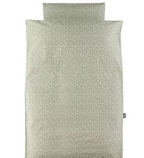 Nørgaard Madsens Duvet Cover - Baby - Mint Green w. Flowers