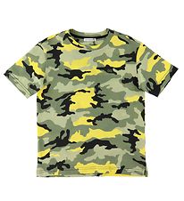 Dolce & Gabbana T-Shirt - Skate - Grn/Neongelb Camouflage