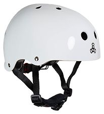 Triple Eight Helmet - Lil 8 - White Glossy