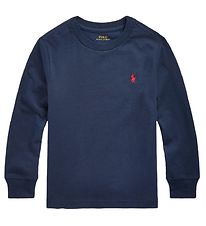 Polo Ralph Lauren Bluse - Core Wickelkleid - Navy