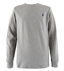 Polo Ralph Lauren Blouse - Core Aanvullen - Grijs Gevlekt