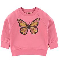 DYR Sweatshirt - Bellow - Old Rose m. Schmetterling