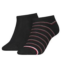 Tommy Hilfiger Ankle Socks - 2-pack - Svart