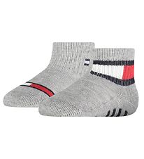 Tommy Hilfiger Baby Socks - 2-pack - Grey