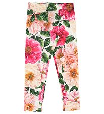Dolce & Gabbana Leggingsit - Vaaleanpunaiset kukat