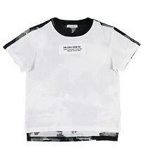 Dolce & Gabbana T-paita - Valkoinen/Harmaa Camouflage