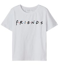 LMTD x Friends T-Shirt - NlfVrienden - Bright White