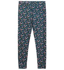 Hust and Claire Leggings - Ludo - Viskose/Bambus - Navy m. Blte