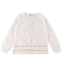 Hust and Claire Blouse - White w. Lace