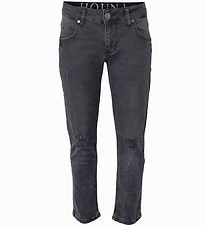 Hound Jeans - Straight - Ruslað Black