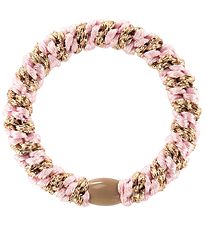 Kknekki Hair Tie - Rose/Beige Glitter