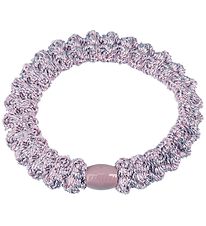 Kknekki Hårsnodd - Lavendel Glitter m. Lace