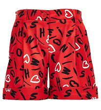 Moschino Shorts - Rot m. Print