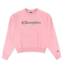 Champion Fashion Sweatshirt - Roze m. Logo