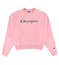 Champion Fashion Sweat-shirt - Rose av. Logo