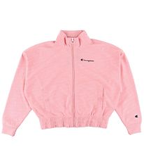 Champion Fashion Cardigan - Rosa m. Logo