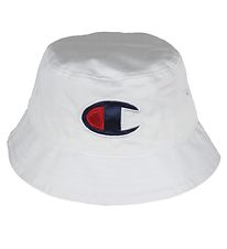 Champion bucket hat - Vit m. Logo