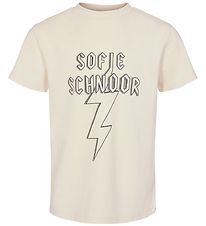 Petit by Sofie Schnoor Stuttermabolur - Ásta - Off White M. Pren