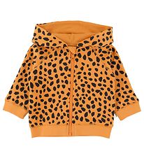 Stella McCartney Kids Cardigan - Orange Leopardtryck