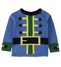 Stella McCartney Kids Blouse - Knitted - Blue w. Pirate Jacket