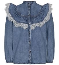 Petit Town Sofie Schnoor Shirt - Atlanta - Blue Denim