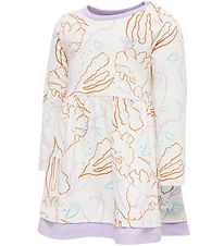 Hummel Jurk - hmlOlivia - Wit m. Print