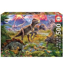 Educa Pussel - 500 Brickor - Dinosaur Gathering