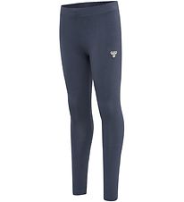 Hummel Leggings - hmlOnze - Dark grey