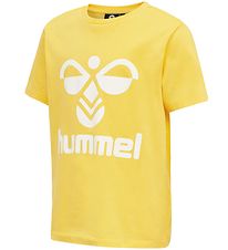 Hummel T-shirt - hmlTres - Yellow