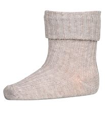 MP Baby Socks - Rib - Grey Melange