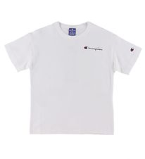 Champion Fashion Stuttermabolur - Hvítt